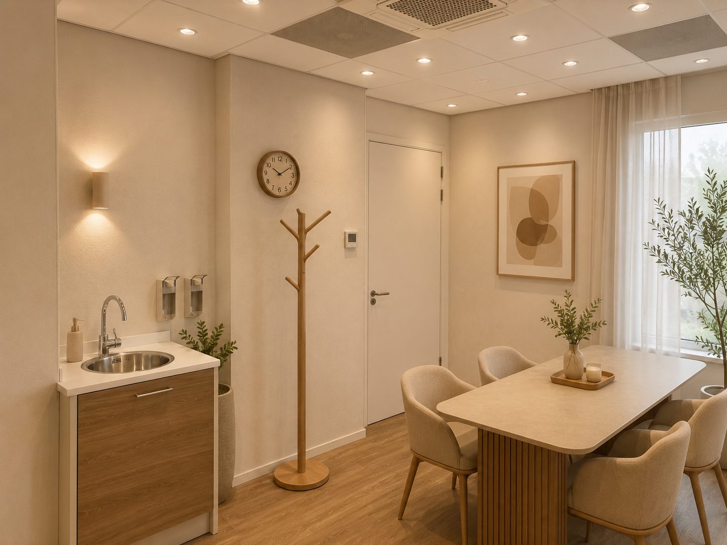 Artist impression gezamenlijke ruimte