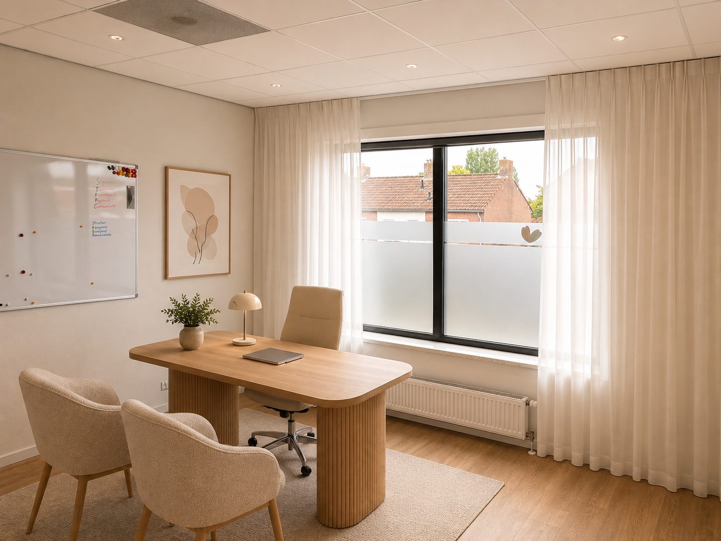 Artist impression praktijkkamer